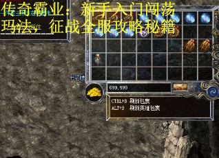 传奇霸业：新手入门闯荡玛法，征战全服攻略秘籍
