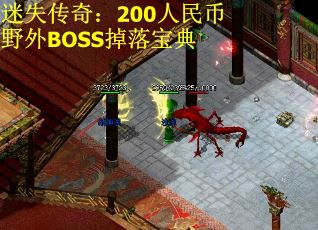 迷失传奇：200人民币野外BOSS掉落宝典