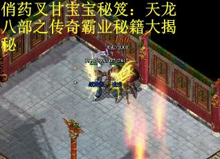 俏药叉甘宝宝秘笈：天龙八部之传奇霸业秘籍大揭秘