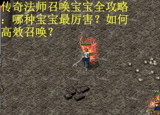 传奇法师召唤宝宝全攻略：哪种宝宝最厉害？如何高效召唤？