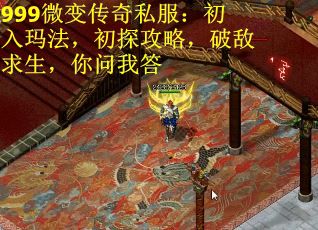 999微变传奇私服：初入玛法，初探攻略，破敌求生，你问我答