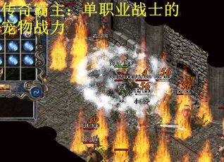传奇霸主：单职业战士的宠物战力