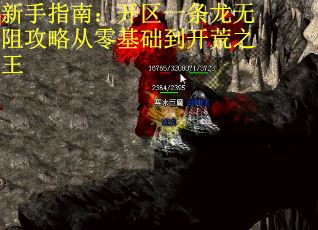 新手指南：开区一条龙无阻攻略从零基础到开荒之王