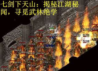 七剑下天山：揭秘江湖秘闻，寻觅武林绝学