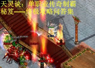 天灵诀：单职业传奇制霸秘笈——终极攻略问答集