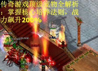 传奇游戏顶级宠物全解析：掌握核心培养法则，战力飙升200%