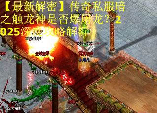 【最新解密】传奇私服暗之触龙神是否爆屠龙？2025深度攻略解析