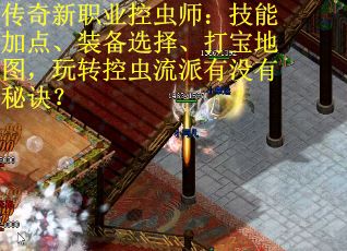 传奇新职业控虫师：技能加点、装备选择、打宝地图，玩转控虫流派有没有秘诀？