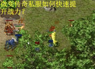微变传奇私服如何快速提升战力？